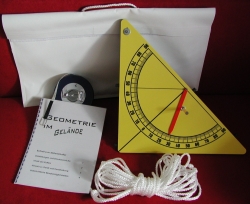 Messdreieck zur H�henbestimmung - Set
