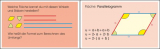 Download: Steckbrief- und Aufgabenkarten Parallelogramm